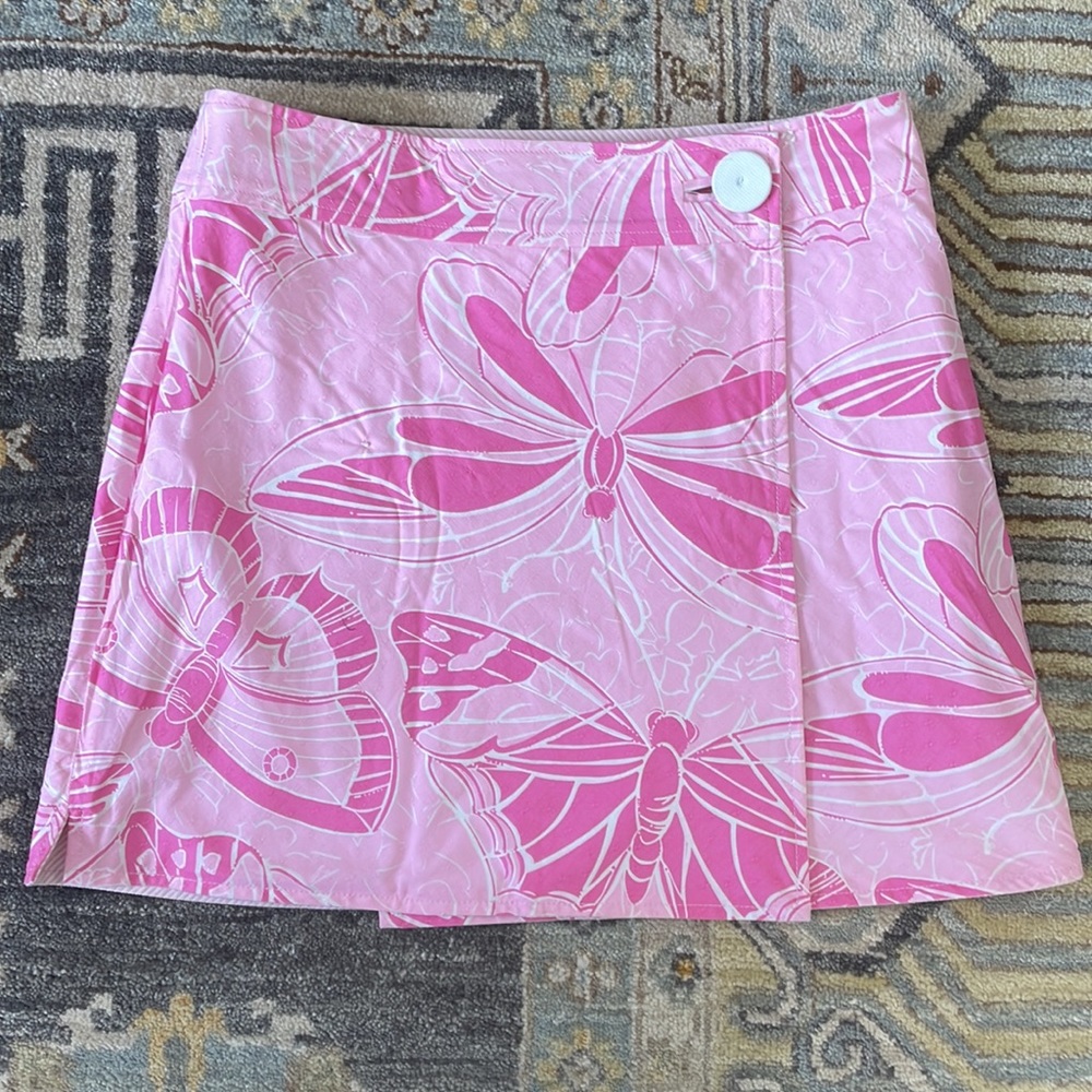 Lilly Pulitzer reversible skirt pink size 6